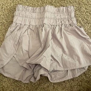 Free People the Way Home Light Purple Shorts - Size Medium
